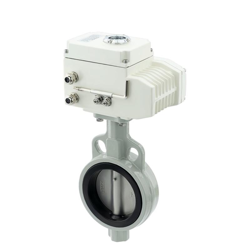 DN150電動(dòng)襯膠蝶閥